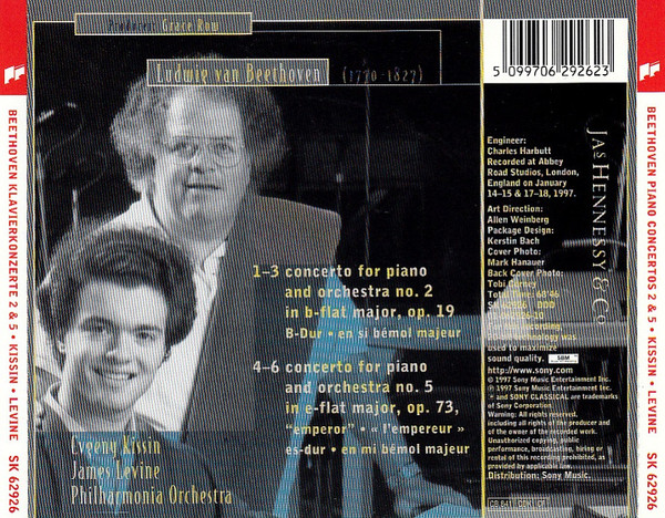 Evgeny Kissin* | Beethoven* | Philharmonia Orchestra | James Levine (2)-1