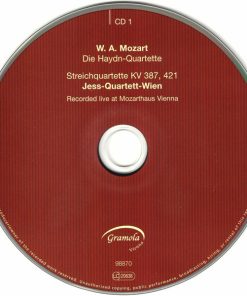 W. A. Mozart* ‎– Jess-Quartett-Wien-2