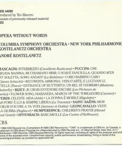 André Kostelanetz, His Orchestra*, Columbia Symphony Orchestra, New York Philharmonic, Mascagni*, Puccini*, Bizet*, Verdi*, Saint-Saëns*, Leoncavallo*, Humperdinck*, Offenbach*-2