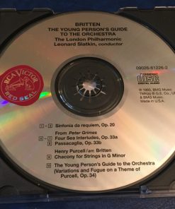 Benjamin Britten, Henry Purcell, Leonard Slatkin, The London Philharmonic*-1
