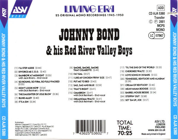 Johnny Bond & His Red River Valley Boys-1