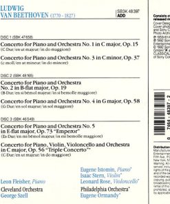 Ludwig van Beethoven, Leon Fleisher, The Cleveland Orchestra, George Szell-1