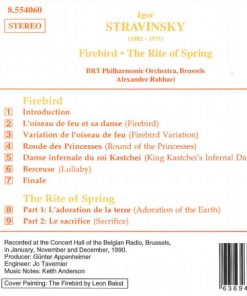 Stravinsky* / BRT Philharmonic Orchestra, Brussels* - Alexander Rahbari-2