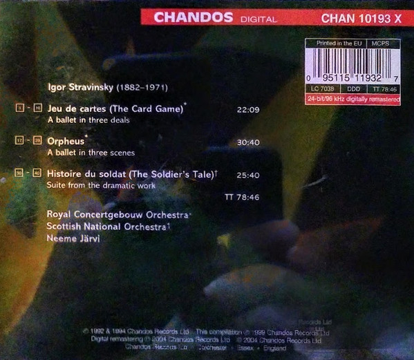 Stravinsky*, Royal Concertgebouw Orchestra* / Scottish National Orchestra*, Neeme Järvi-1