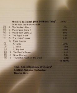 Stravinsky*, Royal Concertgebouw Orchestra* / Scottish National Orchestra*, Neeme Järvi-4