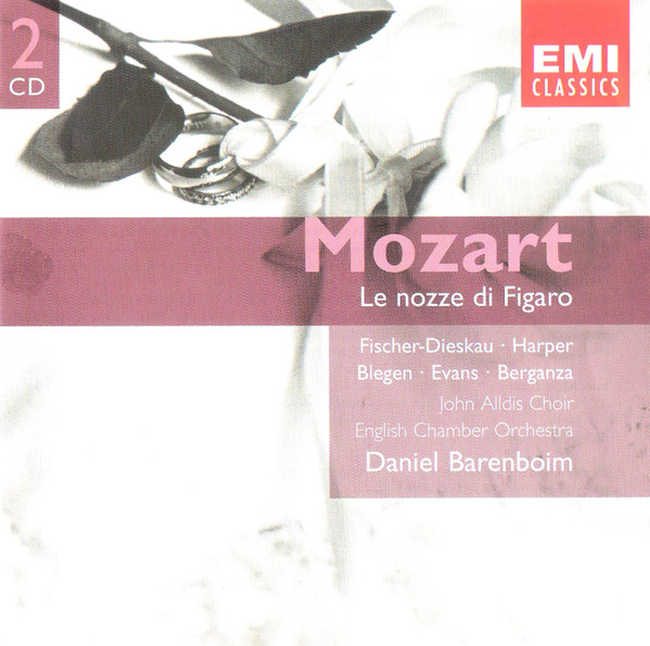 Mozart* - Fischer-Dieskau* • Harper* • Blegen* • Evans* • Berganza* • John Alldis Choir • English Chamber Orchestra • Daniel Barenboim-0