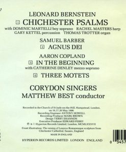 Bernstein* / Copland* / Barber* - Corydon Singers Conducted By Matthew Best (2)-1