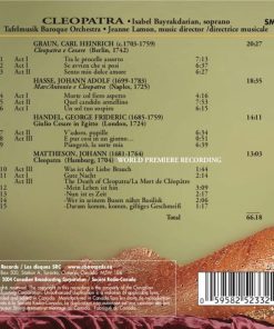 Isabel Bayrakdarian, Tafelmusik Baroque Orchestra, Jeanne Lamon-1