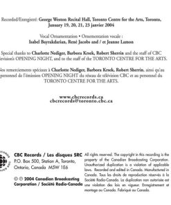 Isabel Bayrakdarian, Tafelmusik Baroque Orchestra, Jeanne Lamon-3