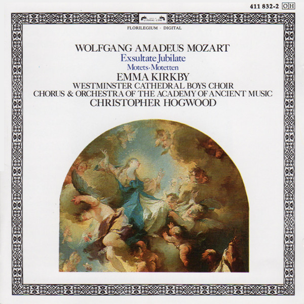 Mozart* / Emma Kirkby, Westminster Cathedral Boys Choir*, Chorus* & Orchestra Of The Academy Of Ancient Music*, Christopher Hogwood-0