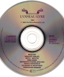 Mozart* / Emma Kirkby, Westminster Cathedral Boys Choir*, Chorus* & Orchestra Of The Academy Of Ancient Music*, Christopher Hogwood-2