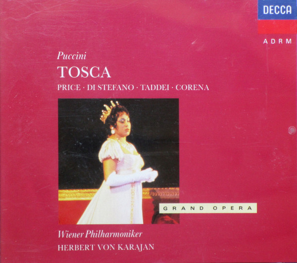 Puccini* - Price* • Di Stefano* • Taddei* • Corena* - Wiener Philharmoniker, Herbert von Karajan-0