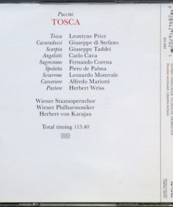 Puccini* - Price* • Di Stefano* • Taddei* • Corena* - Wiener Philharmoniker, Herbert von Karajan-1