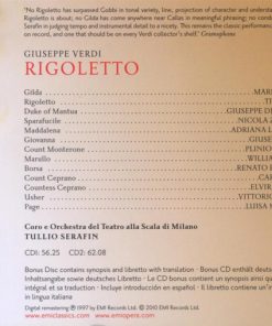 Verdi* - Maria Callas, Tito Gobbi, Giuseppe di Stefano, Coro* E Orchestra Del Teatro Alla Scala Di Milano*, Tullio Serafin-1