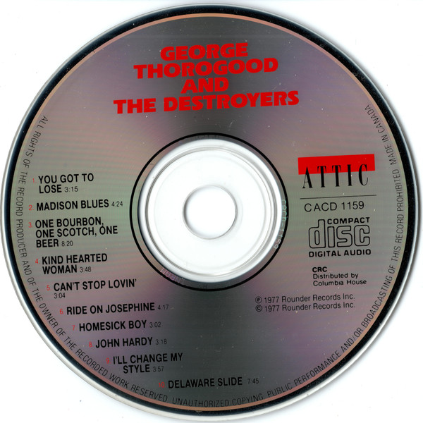 George Thorogood And The Destroyers*-2