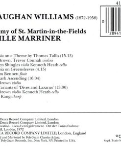 Vaughan Williams*, Academy Of St Martin-in-the-Fields*, Neville Marriner*-1