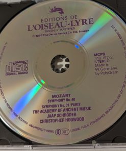 Mozart* - The Academy Of Ancient Music • Jaap Schröder • Christopher Hogwood-2