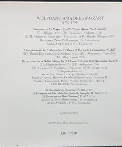 Mozart* / Orchestra "New Philharmony," St. Petersburg, Alexander Titov-1