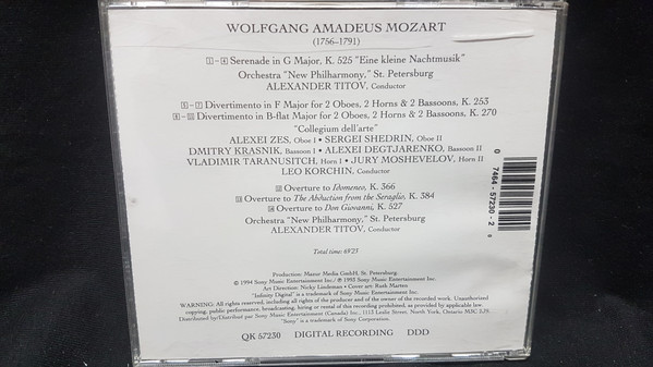 Mozart* / Orchestra "New Philharmony," St. Petersburg, Alexander Titov-2