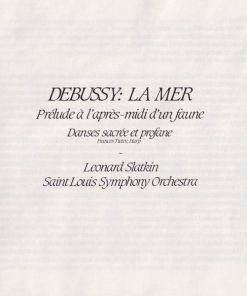 Debussy* - Leonard Slatkin / Saint Louis Symphony Orchestra-4