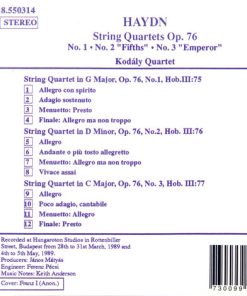 Joseph Haydn - Kodály Quartet-1