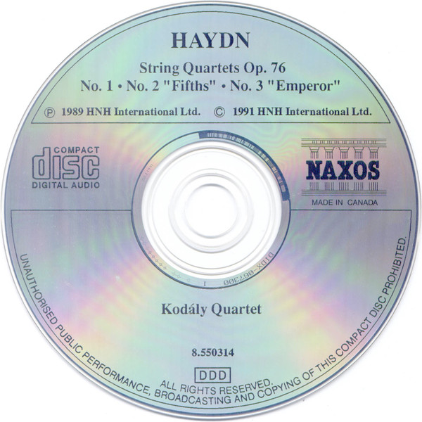 Joseph Haydn - Kodály Quartet-2