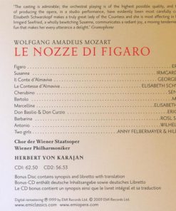 Mozart* - Elisabeth Schwarzkopf, Irmgard Seefried, Sena Jurinac, Erich Kunz, George London (2), Chor Der Wiener Staatsoper*, Wiener Philharmoniker, Herbert von Karajan-1