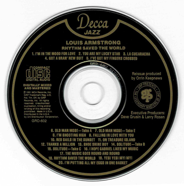 Louis Armstrong And His Orchestra, Louis Armstrong-2