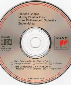 Murray Perahia, Chopin*, Israel Philharmonic* / Zubin Mehta-2