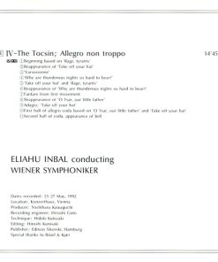 Dmitry Shostakovich*, Eliahu Inbal, Wiener Symphoniker-4