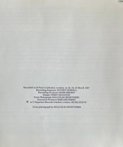 St. Paul's Cathedral Choir, Christopher Dearnley, John Scott (10), Various-3