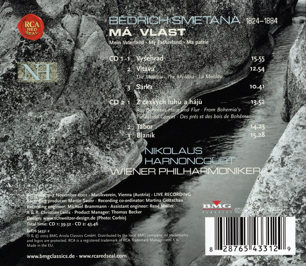 Smetana*, Nikolaus Harnoncourt, Wiener Philharmoniker-1