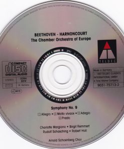 Beethoven* - Harnoncourt*, The Chamber Orchestra Of Europe-2