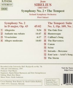 Sibelius*, Iceland Symphony Orchestra, Petri Sakari-1