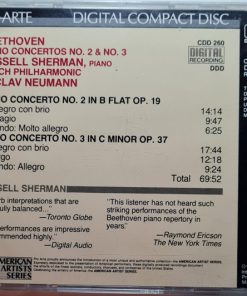 Beethoven*, Russell Sherman, Czech Philharmonic*, Vaclav Neumann*-1