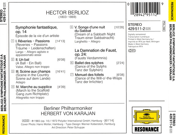 Berlioz* - Berliner Philharmoniker / Herbert von Karajan-2