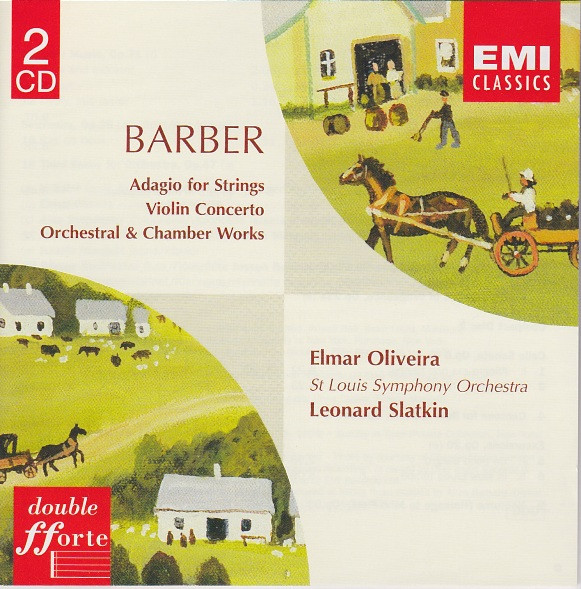 Barber* - Elmar Oliveira, St Louis Symphony Orchestra*, Leonard Slatkin-0