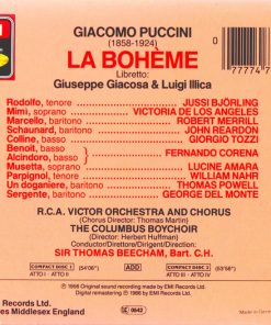 Puccini* - Victoria De Los Angeles, Jussi Björling, Sir Thomas Beecham-1