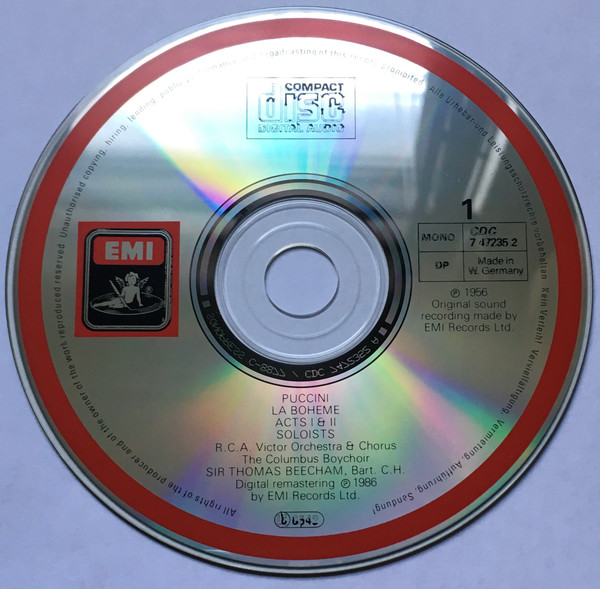 Puccini* - Victoria De Los Angeles, Jussi Björling, Sir Thomas Beecham-4