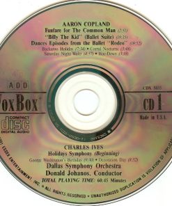 Dallas Symphony Orchestra, Donald Johanos, Copland*, Ives*, Rachmaninoff*-2