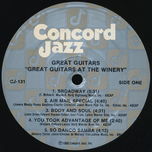 Great Guitars* / Charlie Byrd · Barney Kessel · Herb Ellis-2