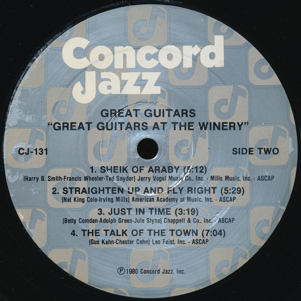 Great Guitars* / Charlie Byrd · Barney Kessel · Herb Ellis-3