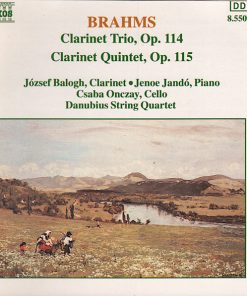 Brahms* - József Balogh (2), Jenoe Jandó*, Csaba Onczay, Danubius String Quartet-0
