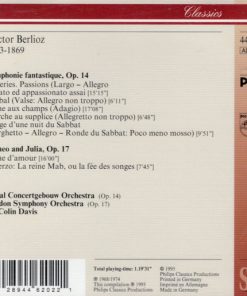 Berlioz* - Royal Concertgebouw Orchestra*, London Symphony Orchestra, Sir Colin Davis-1