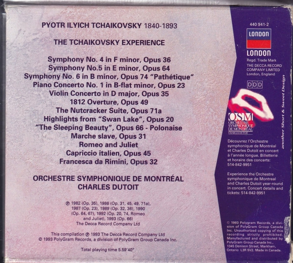 Tchaikovsky* . Dutoit* . Montréal*-1