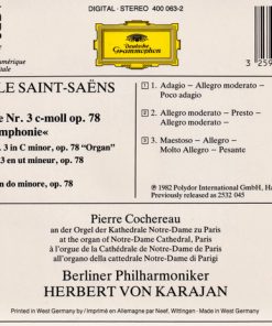 Camille Saint-Saëns, Pierre Cochereau • Berliner Philharmoniker, Herbert von Karajan-1
