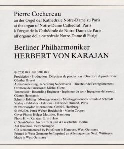 Camille Saint-Saëns, Pierre Cochereau • Berliner Philharmoniker, Herbert von Karajan-4