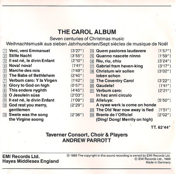 Andrew Parrott - Taverner Consort, Choir* & Players*-3