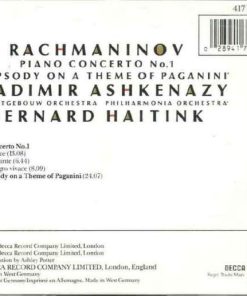 Rachmaninov*, Vladimir Ashkenazy, Concertgebouw Orchestra*, Philharmonia Orchestra, Bernard Haitink-1