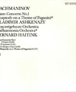 Rachmaninov*, Vladimir Ashkenazy, Concertgebouw Orchestra*, Philharmonia Orchestra, Bernard Haitink-3